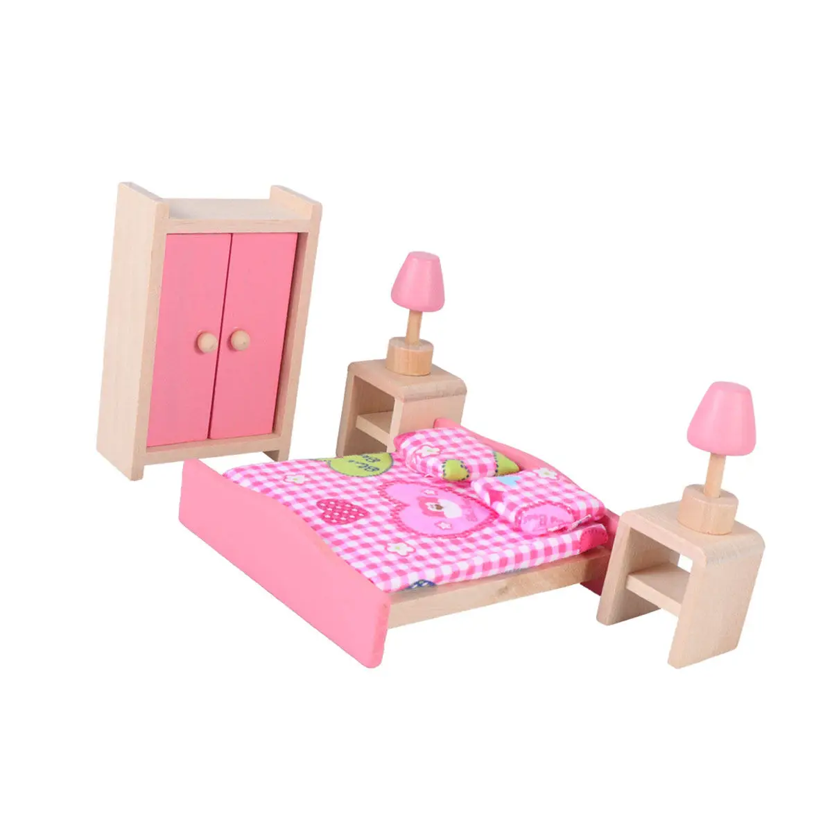 DIY Mini House Bedroom Prop Set 1:12 Scale Premium Wood Furniture for Kids Creative Play Educational Decoration Miniature
DIY Mini House Bedroom Prop Set 1:12 Scale Premium Wood Furniture for Kids Creative Play Educational Decoration Miniature