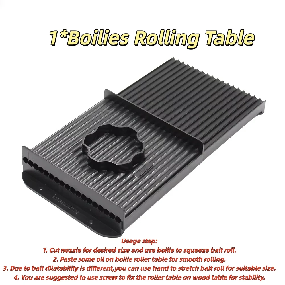 Baitmaker Boilies Rolling Table Fishing Outdoor Black Accessories Tools 1 Pcs ABS For Boilie Bait Making High Quality
Baitmaker Boilies Rolling Table Fishing Outdoor Black Accessories Tools 1 Pcs ABS For Boilie Bait Making High Quality