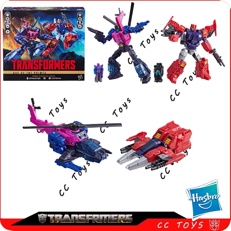 In Stock Hasbro Transformers Toy Age Of The Primes Spinister Topspin Models Anime Movie Toys Robots Action Figures Gifts 
In Stock Hasbro Transformers Toy Age Of The Primes Spinister Topspin Models Anime Movie Toys Robots Action Figures Gifts