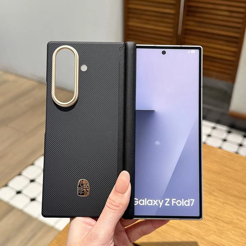 Case for Samsung Galaxy Z Fold 7 6 5 Z Fold Special W24 W25 W26 Carbon Fiber Texture Hinge Business Mobile Phone Case Cover
Case for Samsung Galaxy Z Fold 7 6 5 Z Fold Special W24 W25 W26 Carbon Fiber Texture Hinge Business Mobile Phone Case Cover