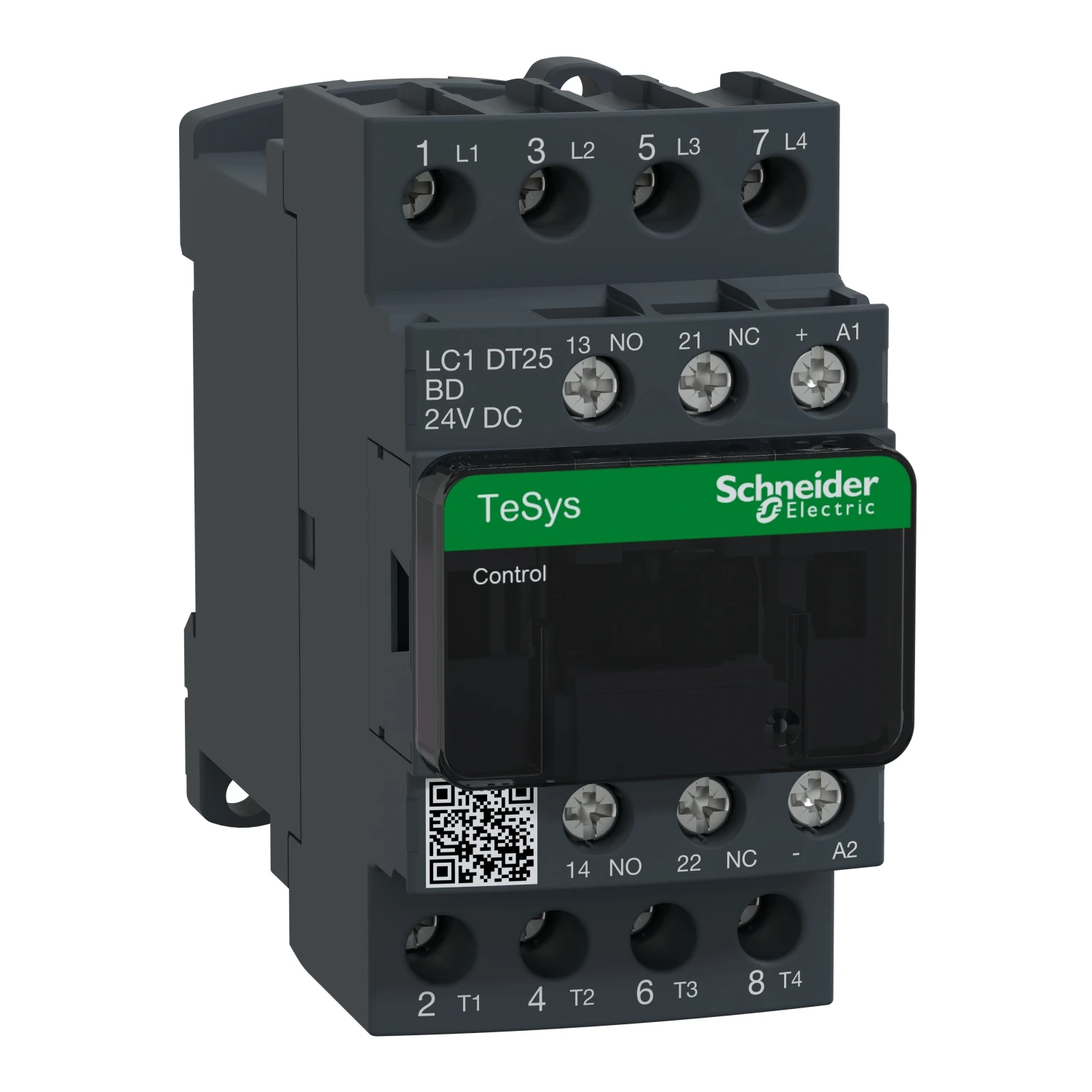 Контактор LC1DT25BD LC1DT25BDC — 4P (4 НО) — AC-1 — = 440 В, 25 А — стандартная катушка 24 В постоянного тока
Контактор LC1DT25BD LC1DT25BDC — 4P (4 НО) — AC-1 — = 440 В, 25 А — стандартная катушка 24 В постоянного тока