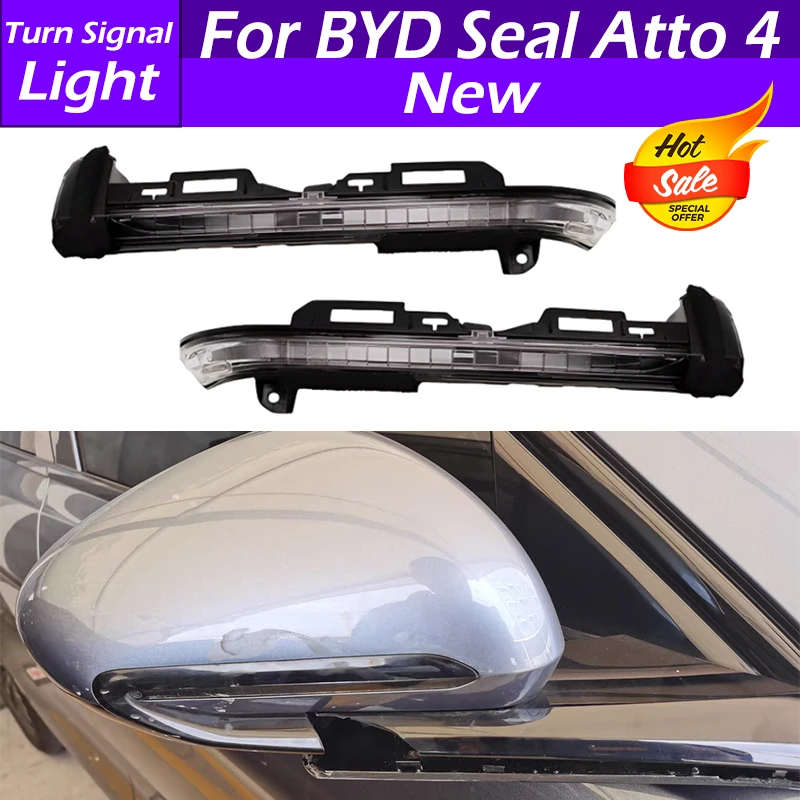 For BYD Seal Atto 4 New LED Side Car Front Rearview Mirror Light Rear View Mirror Blinker Indicator Light Turn Signal Light Lamp
For BYD Seal Atto 4 New LED Side Car Front Rearview Mirror Light Rear View Mirror Blinker Indicator Light Turn Signal Light Lamp