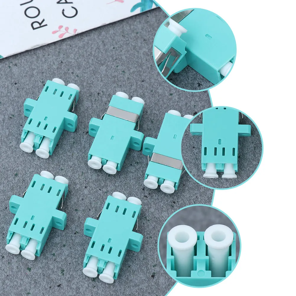 10Pcs Fiber Optic Adapter Lc-Lc Duplex Connector Low Insertion Loss Mechanical Coupler for Telecommunication Fiber Catv
10Pcs Fiber Optic Adapter Lc-Lc Duplex Connector Low Insertion Loss Mechanical Coupler for Telecommunication Fiber Catv