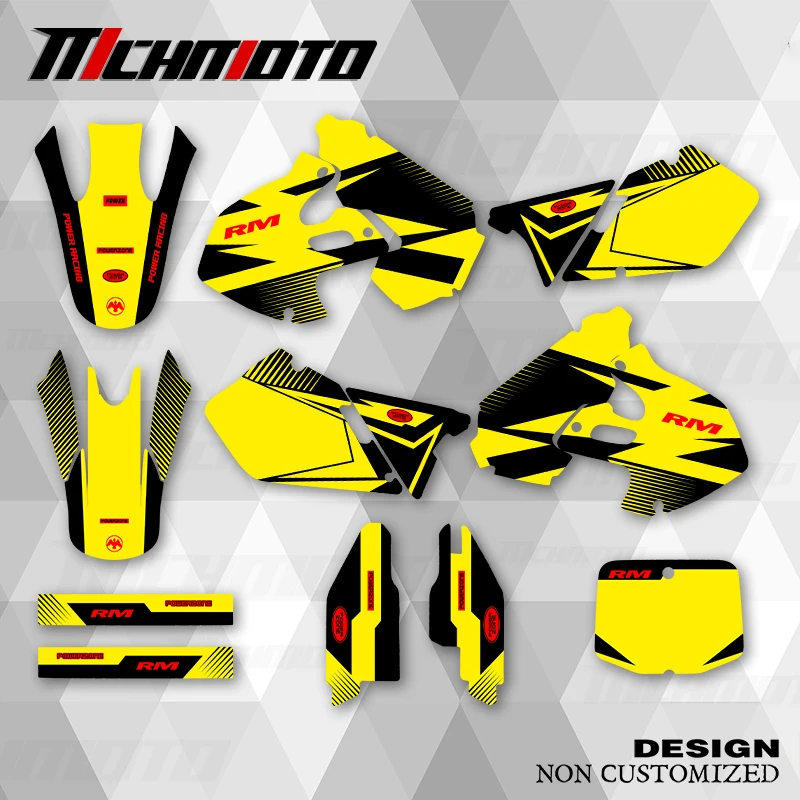 MCHMFG новый стиль графические наклейки наборы наклеек для SUZUKI RM 125 250 1999 2000 RM125
MCHMFG новый стиль графические наклейки наборы наклеек для SUZUKI RM 125 250 1999 2000 RM125