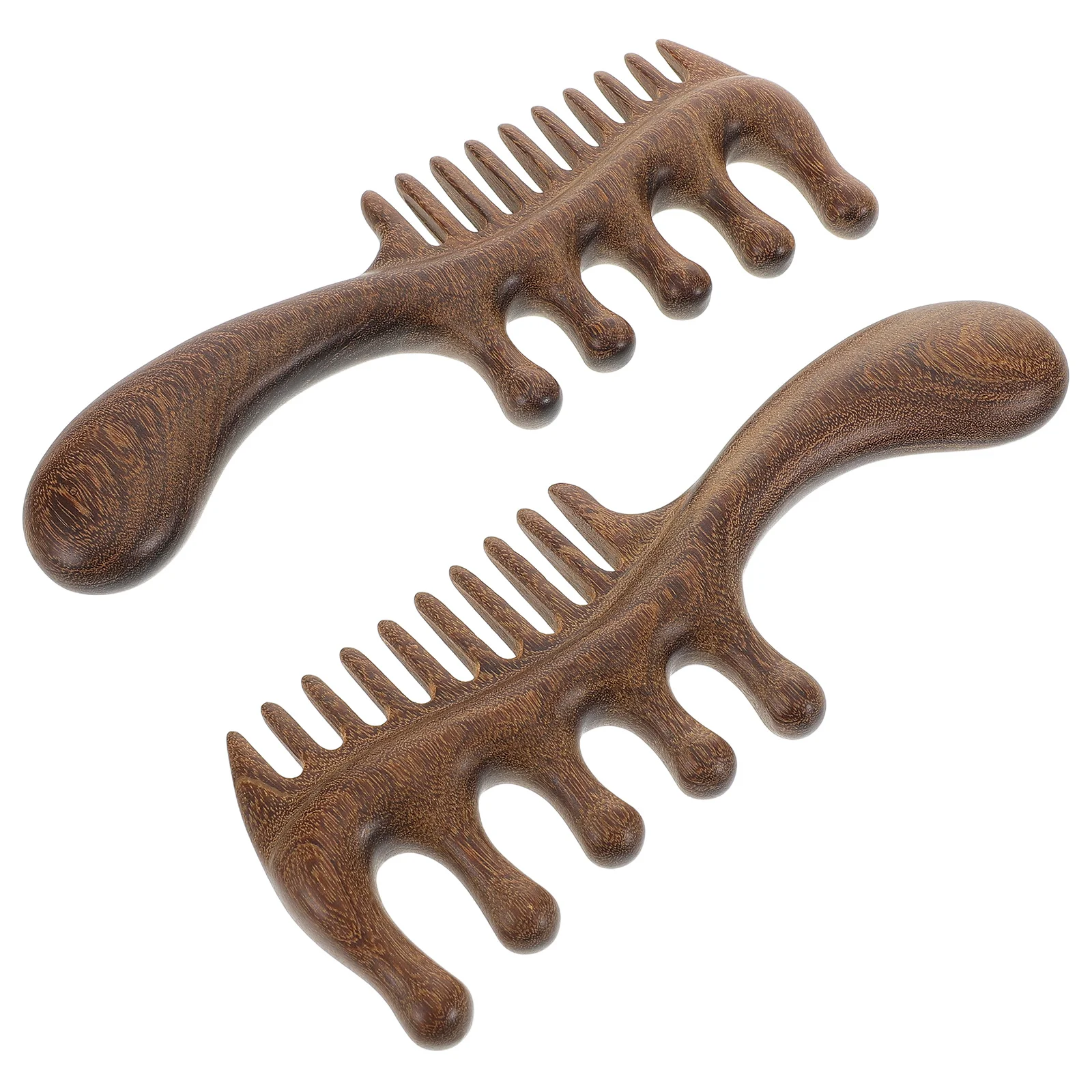 2Pcs Sandalwood Scalp Massage Brush Relaxation Promoting Tool Multifunctional Gua Sha Wide Tooth Combs Wooden Scalp Comb
2Pcs Sandalwood Scalp Massage Brush Relaxation Promoting Tool Multifunctional Gua Sha Wide Tooth Combs Wooden Scalp Comb