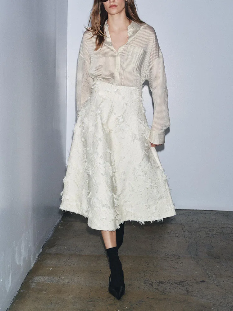 Новое поступление зимы 202, женская модная пушистая юбка-зонтик с бахромой, миди Dr, этнический сценический костюм, модное платье с кисточками
Новое поступление зимы 202, женская модная пушистая юбка-зонтик с бахромой, миди Dr, этнический сценический костюм, модное платье с кисточками