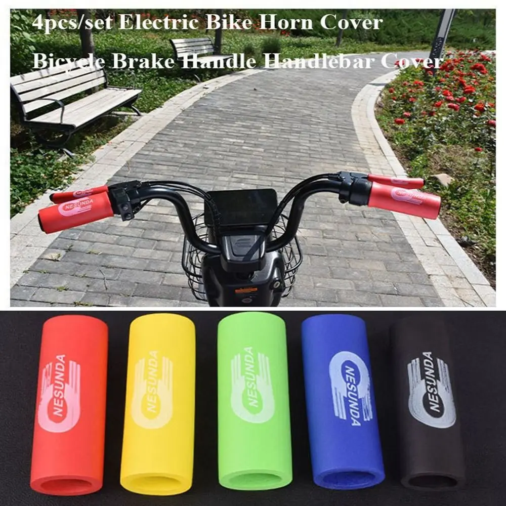 4pcs/set High Quality 5 Colors Electric Bike Gloves Sponge Bicycle Brake Handle Anti-slip Handle Gloves Motorcycle Accessories
4pcs/set High Quality 5 Colors Electric Bike Gloves Sponge Bicycle Brake Handle Anti-slip Handle Gloves Motorcycle Accessories