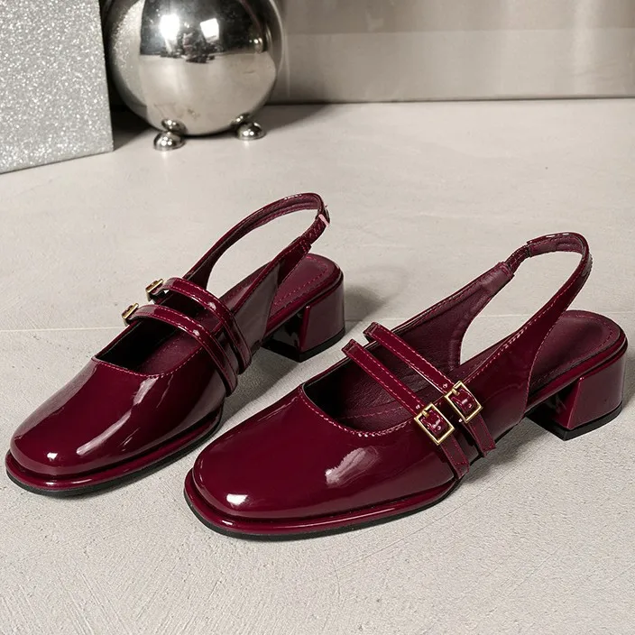 2026 New Versatile Mary Jane Shoes Women's Chunky Leather Strap Square Heel Fashionable Color Synthetic Interior Material
2026 New Versatile Mary Jane Shoes Women's Chunky Leather Strap Square Heel Fashionable Color Synthetic Interior Material