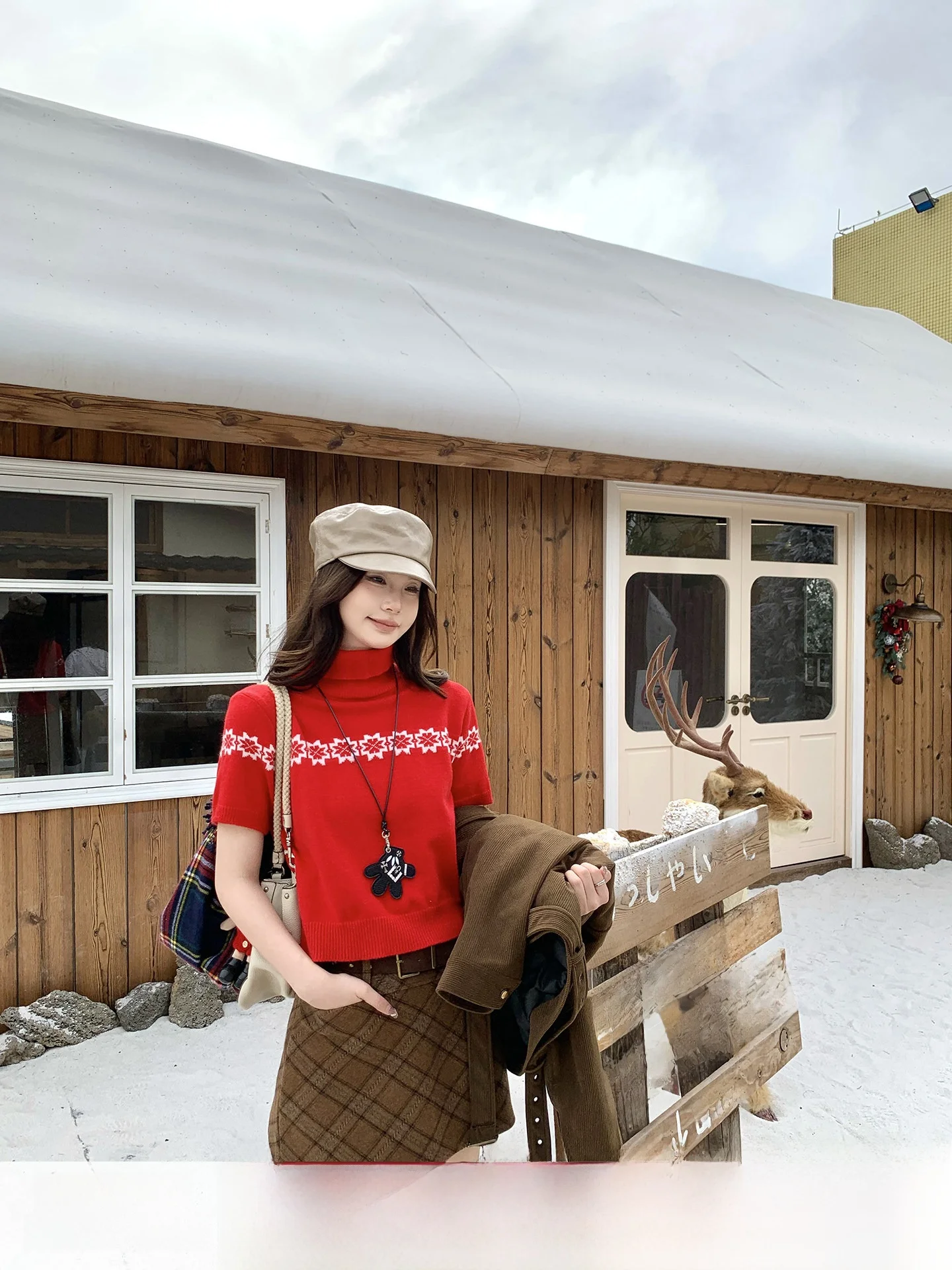 Женский трикотажный джемпер Cisas Overture с высоким воротником и коротким рукавом, осенне-зимний, универсальный, приталенный, повседневный, стандартный крой
Женский трикотажный джемпер Cisas Overture с высоким воротником и коротким рукавом, осенне-зимний, универсальный, приталенный, повседневный, стандартный крой