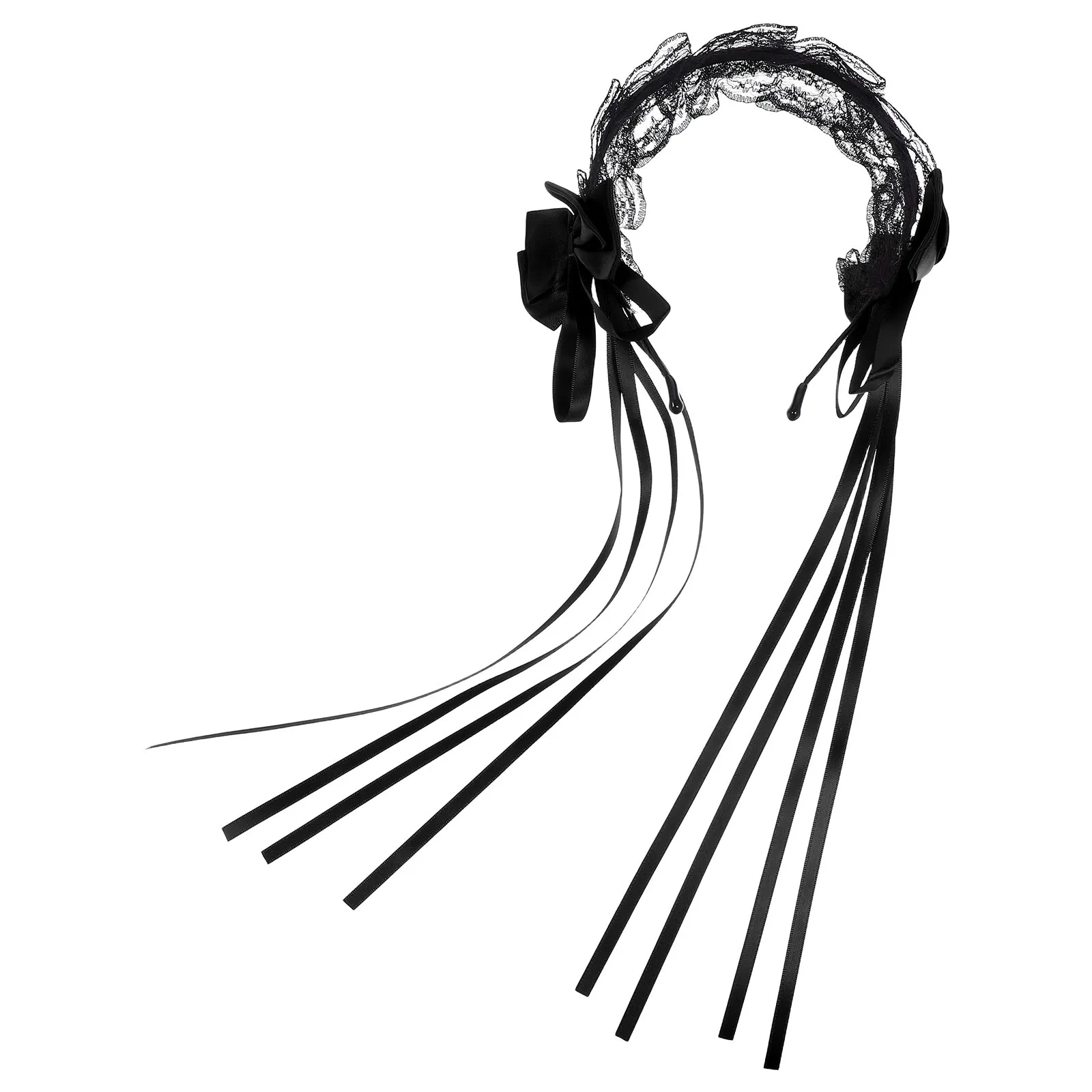 Lolita Hair Accessories Lace Bow Headband Maid Costume Hoops Fabric Headwear Sweet Style Women Cosplay Girl
Lolita Hair Accessories Lace Bow Headband Maid Costume Hoops Fabric Headwear Sweet Style Women Cosplay Girl