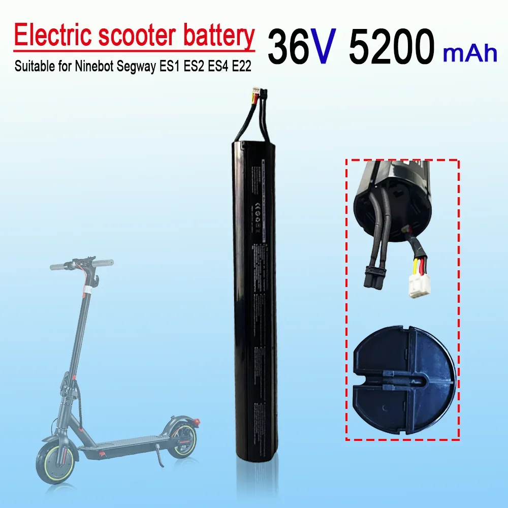 36V 5200mAh Li-ion battery for Ninebot Segway ES1 ES2 ES4 E22 intelligent electric scooter
36V 5200mAh Li-ion battery for Ninebot Segway ES1 ES2 ES4 E22 intelligent electric scooter