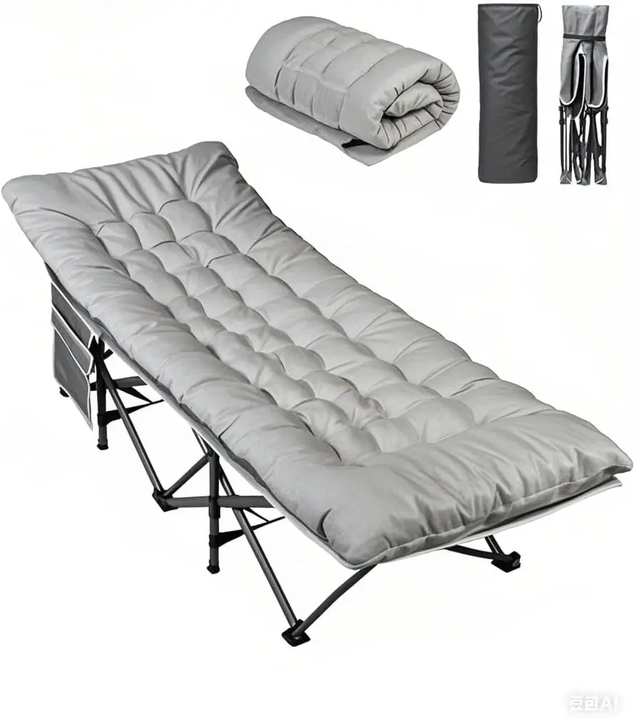Camping Cot with Mattress for Adults, Foldable Sleeping Bed 450lbs Capacity, Portable Outdoor Cot with Carry Bag, Instant Setup
Camping Cot with Mattress for Adults, Foldable Sleeping Bed 450lbs Capacity, Portable Outdoor Cot with Carry Bag, Instant Setup