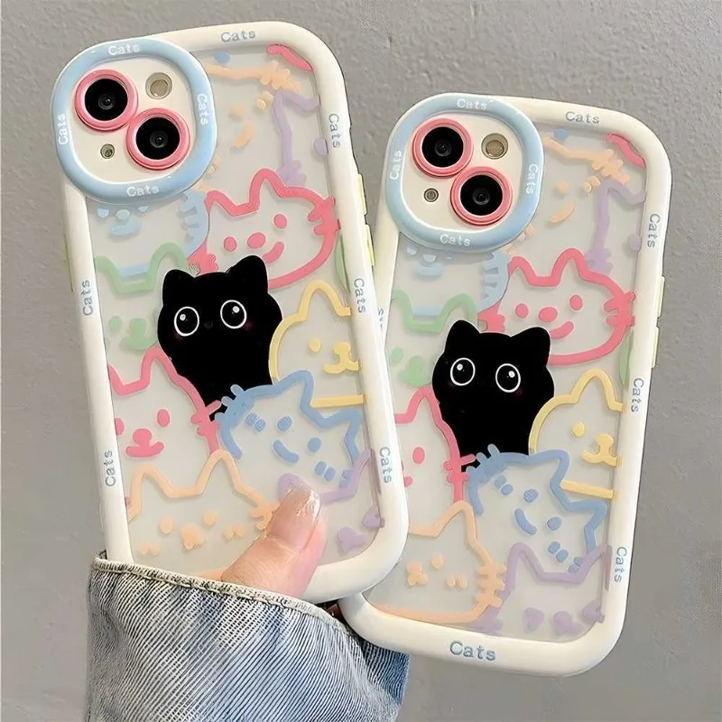 Cut Cat Aninal Phone Case For IPhone 16 15 14 13 12 11 Pro Max XS XR X 7 8 Plus SE Anti-drop Shockproof Silicone Soft Cover 2025
Cut Cat Aninal Phone Case For IPhone 16 15 14 13 12 11 Pro Max XS XR X 7 8 Plus SE Anti-drop Shockproof Silicone Soft Cover 2025