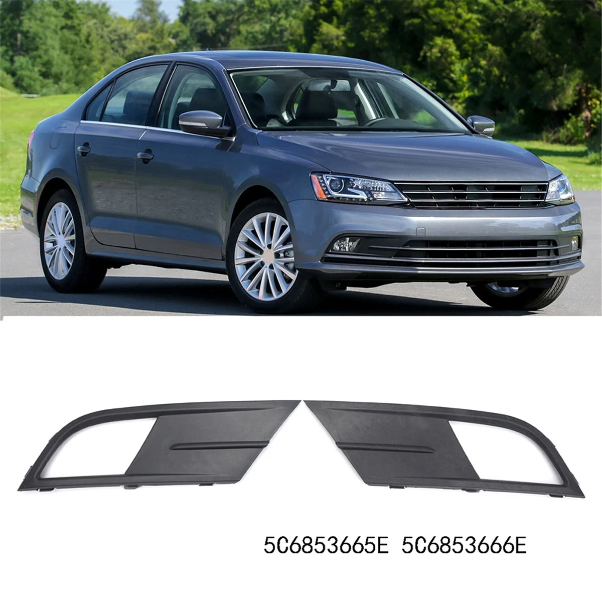 Передний бампер автомобиля, противотуманная фара, решетка для VW Jetta MK6 2015-2018, крышка противотуманной фары, рамка противотуманной фары 5C 6853665 E 5C 6853666 E
Передний бампер автомобиля, противотуманная фара, решетка для VW Jetta MK6 2015-2018, крышка противотуманной фары, рамка противотуманной фары 5C 6853665 E 5C 6853666 E