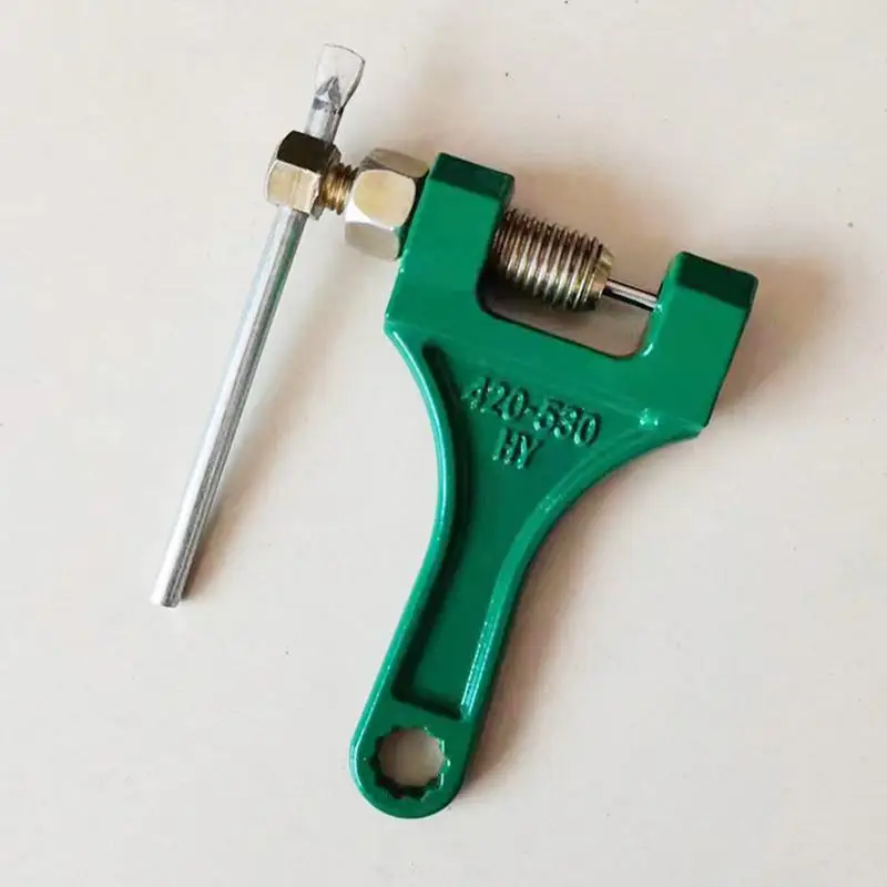 Molybdenum Steel Spanner Link Splitter Pin Remover 420-530 Chain Breaker Cutter Repair Tools For Motorcycle Bike ATV
Molybdenum Steel Spanner Link Splitter Pin Remover 420-530 Chain Breaker Cutter Repair Tools For Motorcycle Bike ATV