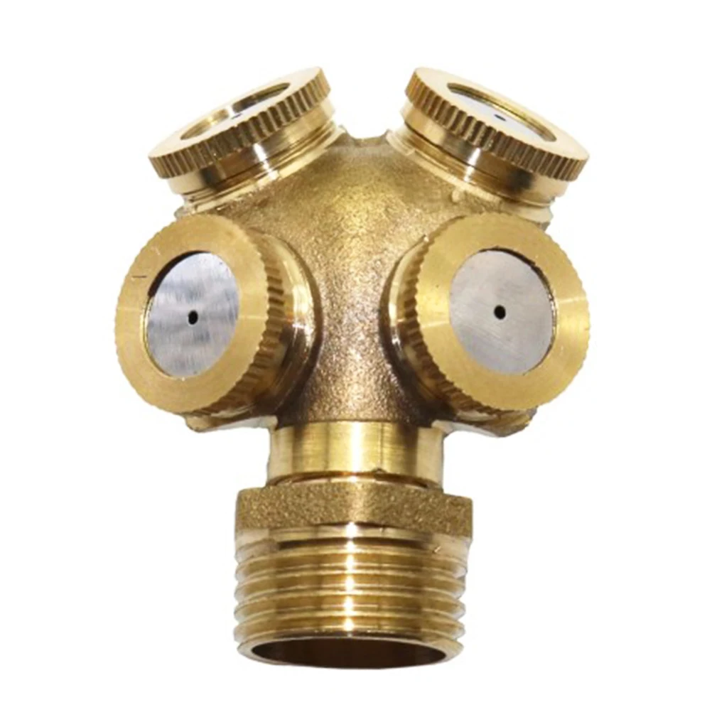 4pcs Spray Nozzle Water Sprayer Nozzles Sprinkler Fitting 4 Hole Cooling Roof Irrigation Agriculture Pet
4pcs Spray Nozzle Water Sprayer Nozzles Sprinkler Fitting 4 Hole Cooling Roof Irrigation Agriculture Pet