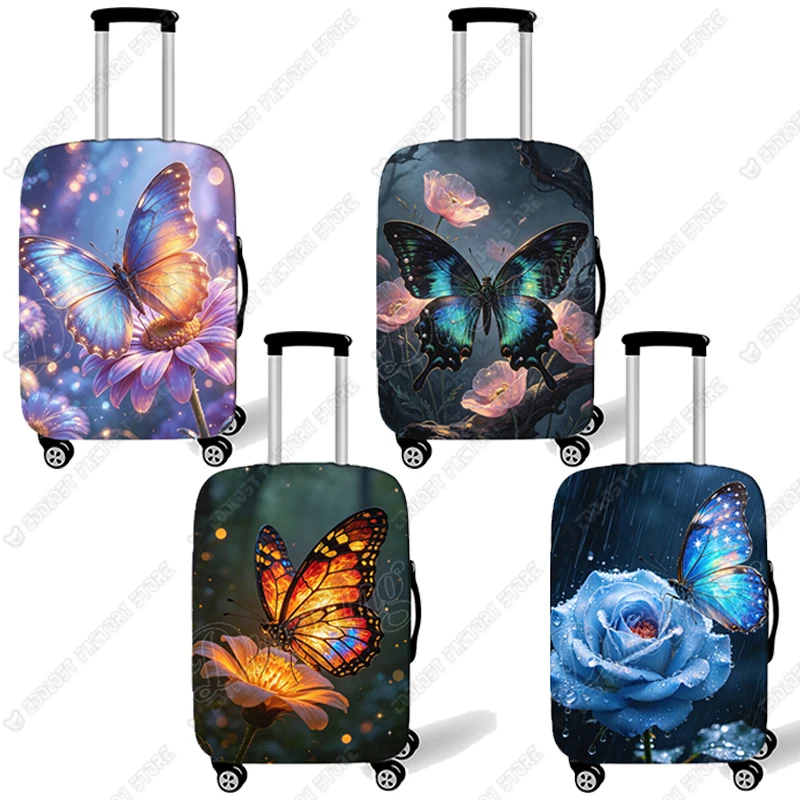 Colorful Butterflies Flowers and Insects Plant Graphic Pattern Luggage Covers for Travel Anti-dust Suitcase Protective Cover
Colorful Butterflies Flowers and Insects Plant Graphic Pattern Luggage Covers for Travel Anti-dust Suitcase Protective Cover