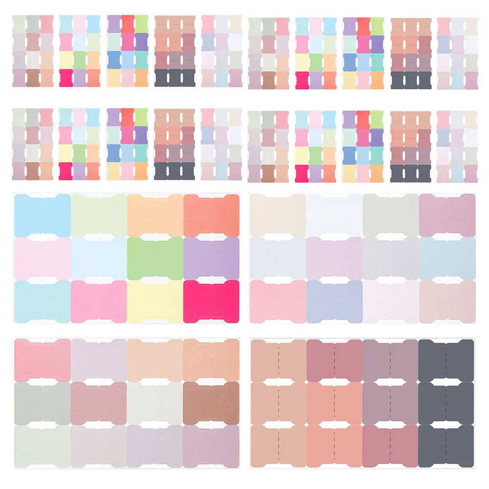 40 Sheets Blank Self-Adhesive Index Tabs Vibrant Sticky Page Markers for Planners Notebooks Binders Journals Books File Folders
40 Sheets Blank Self-Adhesive Index Tabs Vibrant Sticky Page Markers for Planners Notebooks Binders Journals Books File Folders