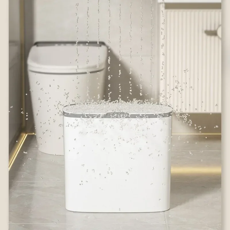 14L Bathroom Smart Trash Can Wall Mounted Waterproof Garbage Bin Automatic Sensor Wastebasket Narrow Dustbin for Kitchen
14L Bathroom Smart Trash Can Wall Mounted Waterproof Garbage Bin Automatic Sensor Wastebasket Narrow Dustbin for Kitchen