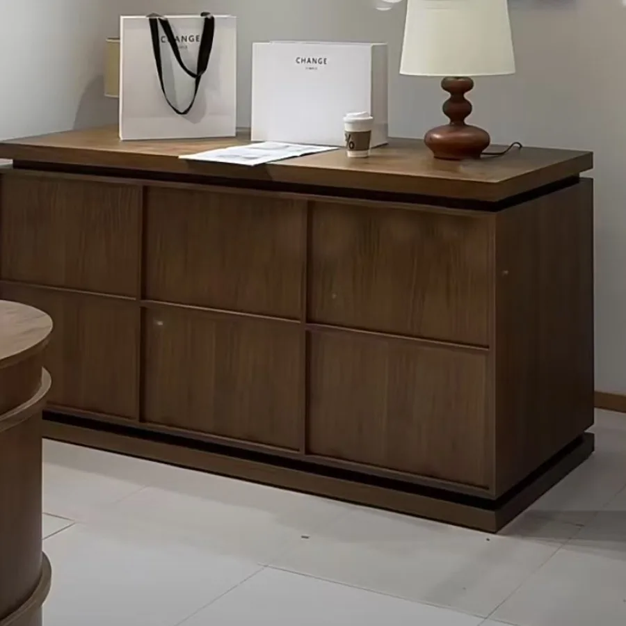 Solid Load-bearing Reception Desk Sophistication Luxury Reception Desk Premium Reinforced Office Furniture Mesa De Recepção LJ40
Solid Load-bearing Reception Desk Sophistication Luxury Reception Desk Premium Reinforced Office Furniture Mesa De Recepção LJ40