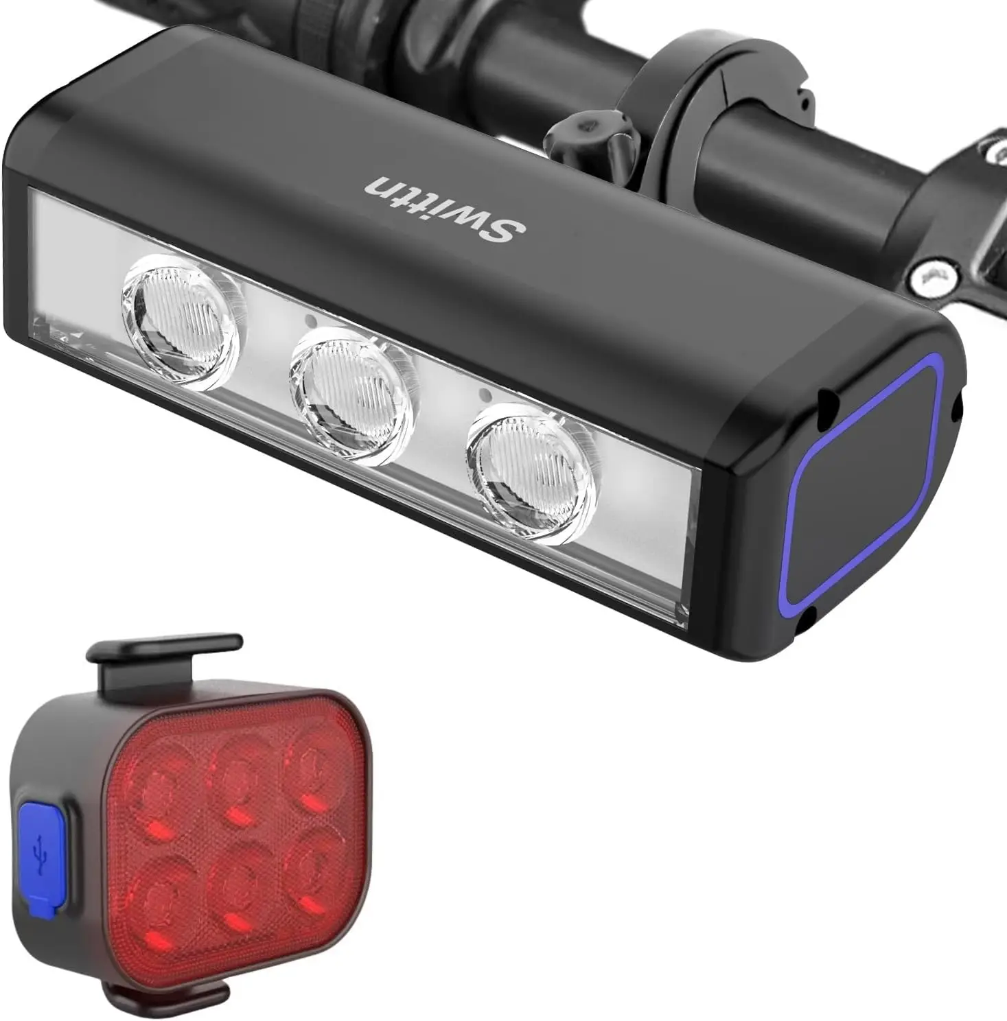 1500 Lumens Bike Lights, 10+ Hours Runtime, USB-C Rechargeable, 4+5 Modes, Easy Install for Night Riding
1500 Lumens Bike Lights, 10+ Hours Runtime, USB-C Rechargeable, 4+5 Modes, Easy Install for Night Riding
