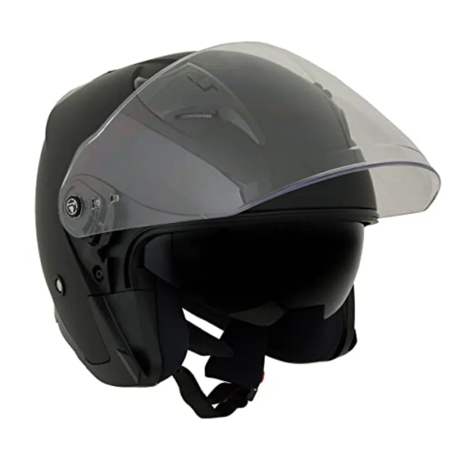 Мотошлем Milwaukee Performance Helmets MPH9805DOT Shift Open Face 3/4 матовый черный с откидным визором
Мотошлем Milwaukee Performance Helmets MPH9805DOT Shift Open Face 3/4 матовый черный с откидным визором