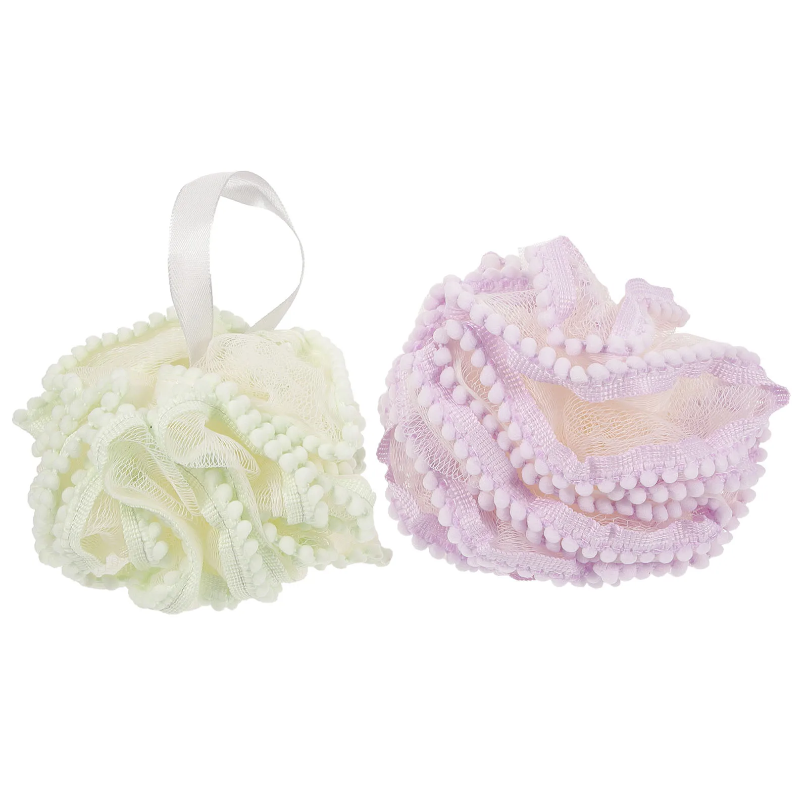 2pcs Shower Loofah Bath Ball Body Sponge Durable Material Safe Practical Quick Dry Sanitary Space Saving Hanging Storage Travel
2pcs Shower Loofah Bath Ball Body Sponge Durable Material Safe Practical Quick Dry Sanitary Space Saving Hanging Storage Travel