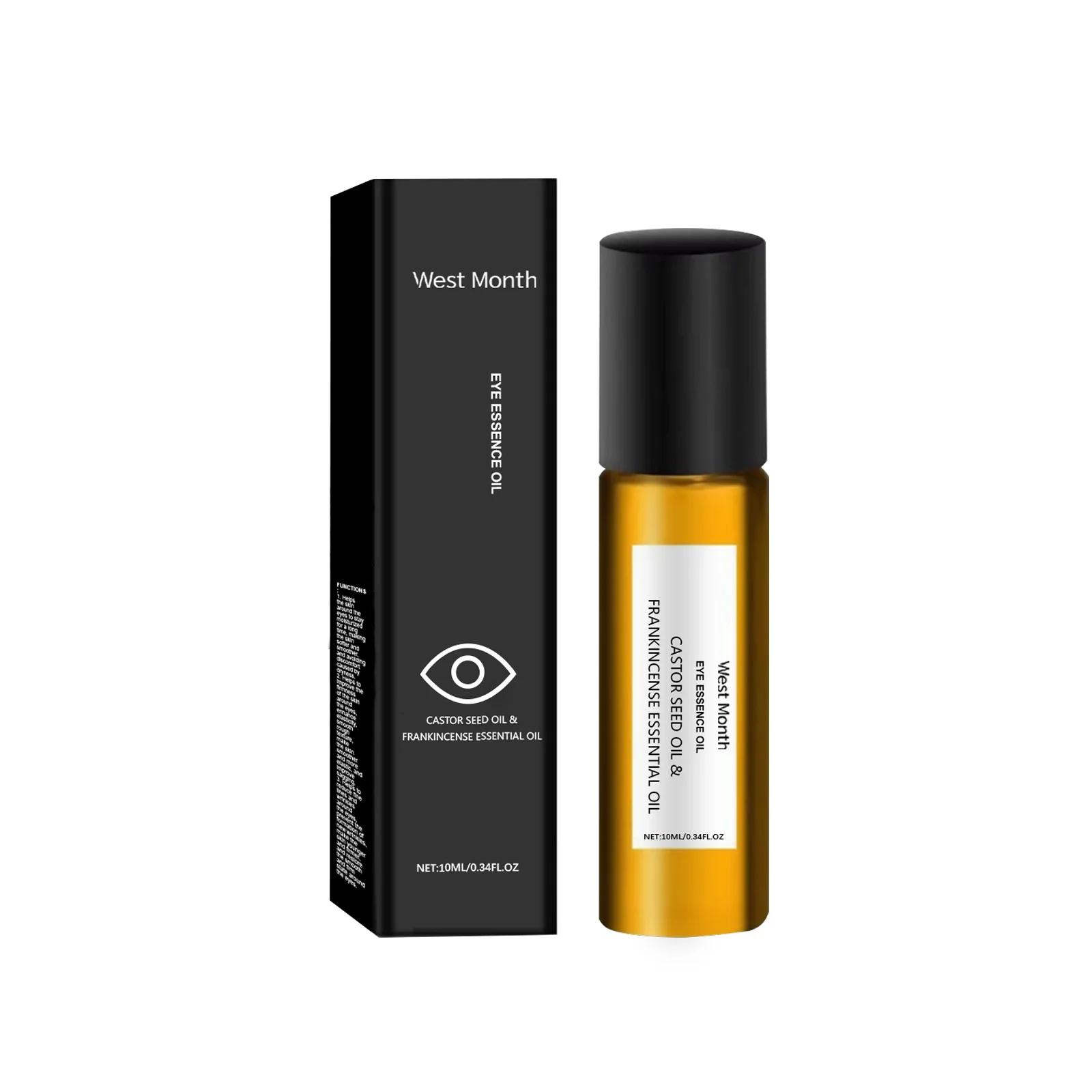 Castor Seed & Frankincense Eye Essence Oil - Natural Eyelash & Eyebrow Growth Serum, Dark Circle Treatment, Anti-Aging Eye Care
Castor Seed & Frankincense Eye Essence Oil - Natural Eyelash & Eyebrow Growth Serum, Dark Circle Treatment, Anti-Aging Eye Care