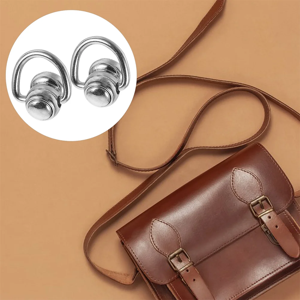 6 Pcs Wallet Hardware Accessories Rivet Screw with Ring Spring Rings for Purse Straps Stud Rivets Zinc Alloy Handbag
6 Pcs Wallet Hardware Accessories Rivet Screw with Ring Spring Rings for Purse Straps Stud Rivets Zinc Alloy Handbag