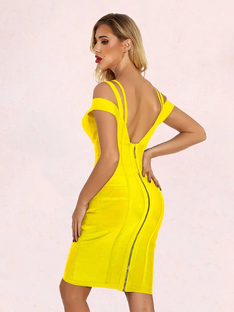 Celebrity Knee Length Strech Dress Nude Yellow Double Strap V Neck HL Bandage Dress Cheap XL Orange Bodycon Dress Khaki
Celebrity Knee Length Strech Dress Nude Yellow Double Strap V Neck HL Bandage Dress Cheap XL Orange Bodycon Dress Khaki