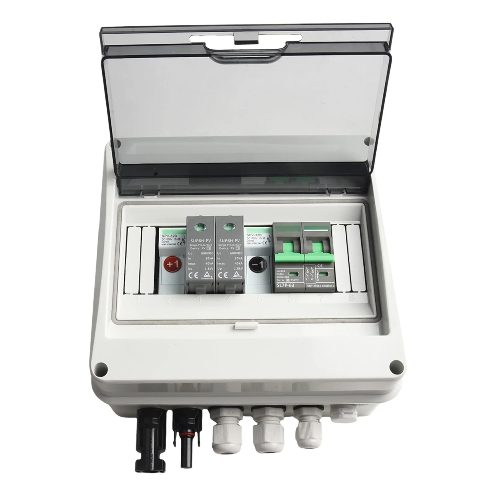 High Quality Brand New PV Combiner Box DC Fuse For Residential Rooftop 200*150*95mm For PV Plants IP65 Protection
High Quality Brand New PV Combiner Box DC Fuse For Residential Rooftop 200*150*95mm For PV Plants IP65 Protection