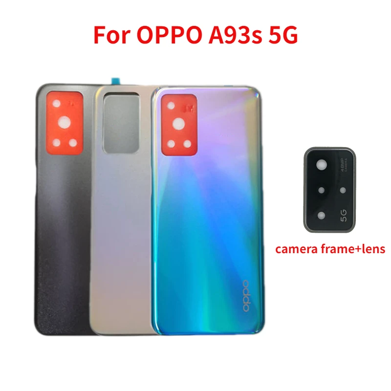 Новая задняя крышка для OPPO A93s 5G PFGM00, задняя крышка батарейного отсека, задняя крышка, детали для ремонта фотоэлементов
Новая задняя крышка для OPPO A93s 5G PFGM00, задняя крышка батарейного отсека, задняя крышка, детали для ремонта фотоэлементов