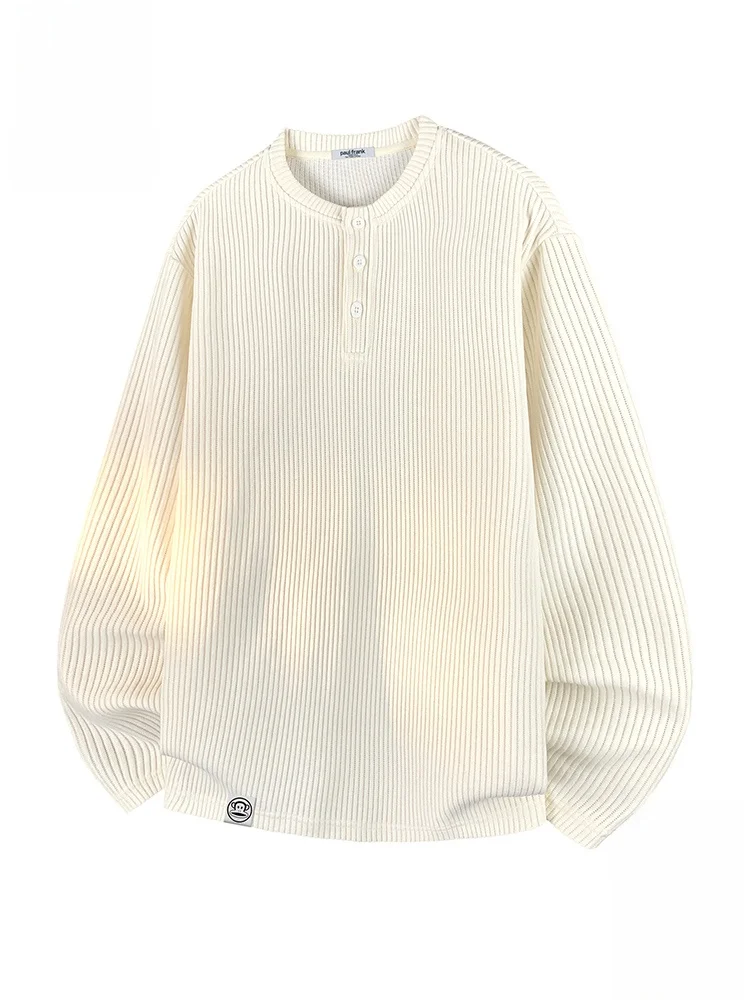 Мужская повседневная футболка Paul Frank с длинным рукавом и воротником хенли, весна-осень, удобная, из полиэфирного волокна, молодежная модель
Мужская повседневная футболка Paul Frank с длинным рукавом и воротником хенли, весна-осень, удобная, из полиэфирного волокна, молодежная модель