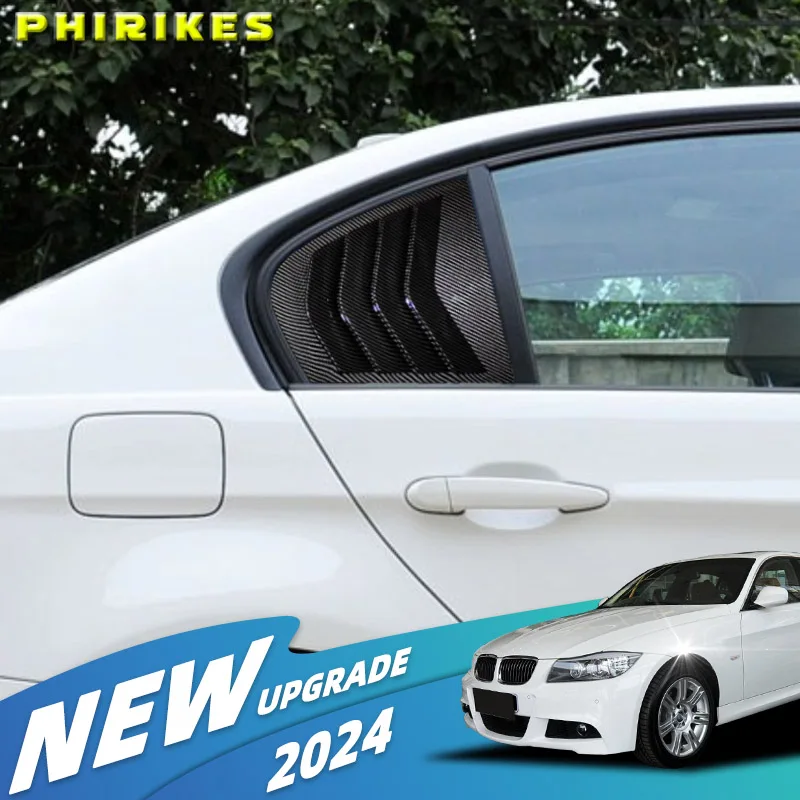 For Bmw E90 2005-2012 3 Series 320i 325i 330i 335i Car Rear Window Louvers Rear Triangle Window Shade Spoiler Bodykits
For Bmw E90 2005-2012 3 Series 320i 325i 330i 335i Car Rear Window Louvers Rear Triangle Window Shade Spoiler Bodykits