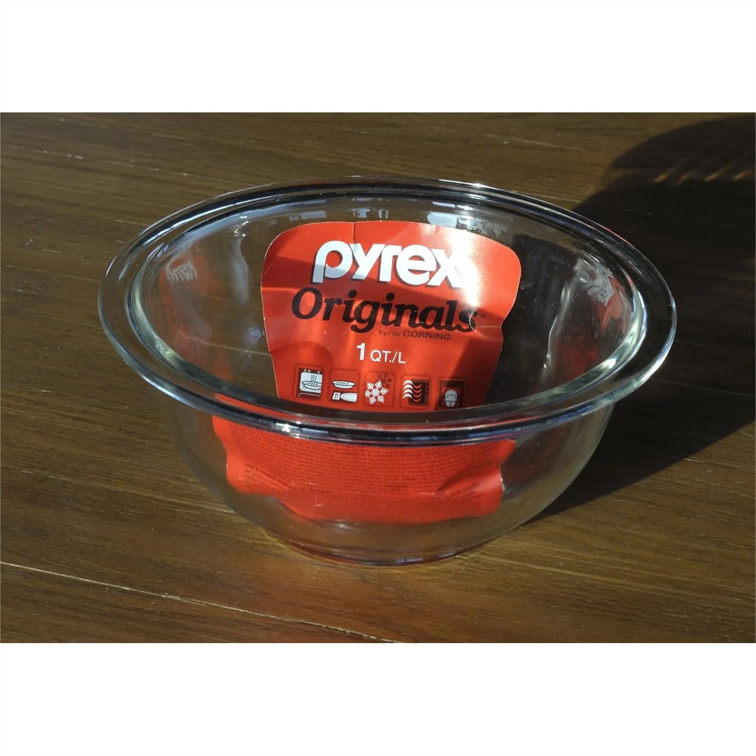 1-Quart Glass Mixing Bowl for Baking, Microwave & Dishwasher Safe, 0.94 Liters
1-Quart Glass Mixing Bowl for Baking, Microwave & Dishwasher Safe, 0.94 Liters