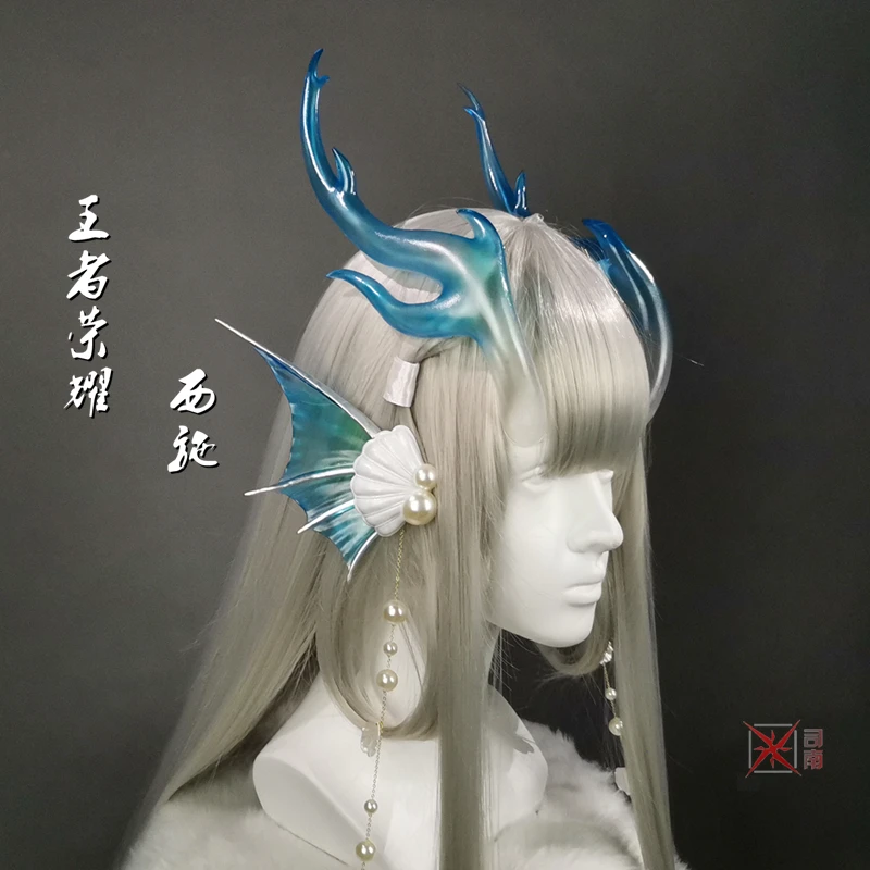 Honor Of Kings Xi Shi Cos Косплей Ухо Дракона Рог Головные уборы Кольцо для ног Прозрачные аксессуары Косплей Опора Синий
Honor Of Kings Xi Shi Cos Косплей Ухо Дракона Рог Головные уборы Кольцо для ног Прозрачные аксессуары Косплей Опора Синий