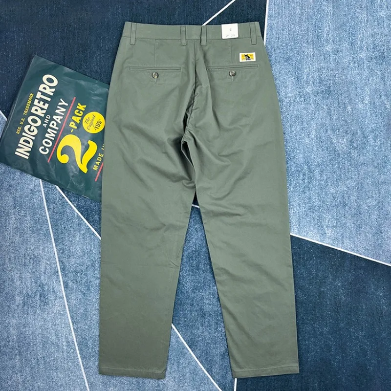 25SS Spring Summer Thin 100% Cotton Washed Pants for Men High Quality American Casual Tapered Straight Cleanfit Chino Trousers
25SS Spring Summer Thin 100% Cotton Washed Pants for Men High Quality American Casual Tapered Straight Cleanfit Chino Trousers
