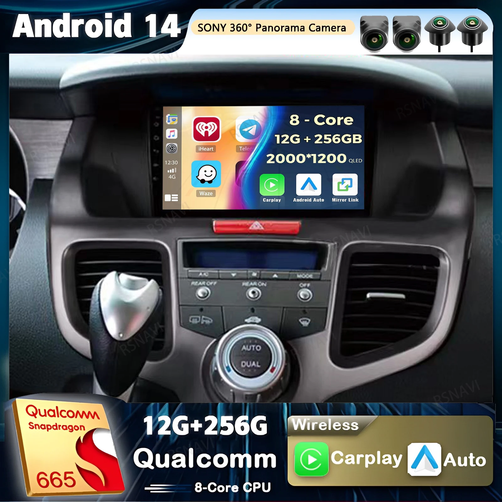 Автомобильное радио Android 14 CarPlay для Honda Odyssey 2004 2005 2006 2007 2008, мультимедийная навигация, GPS, стерео, авто-видео головное устройство BT
Автомобильное радио Android 14 CarPlay для Honda Odyssey 2004 2005 2006 2007 2008, мультимедийная навигация, GPS, стерео, авто-видео головное устройство BT