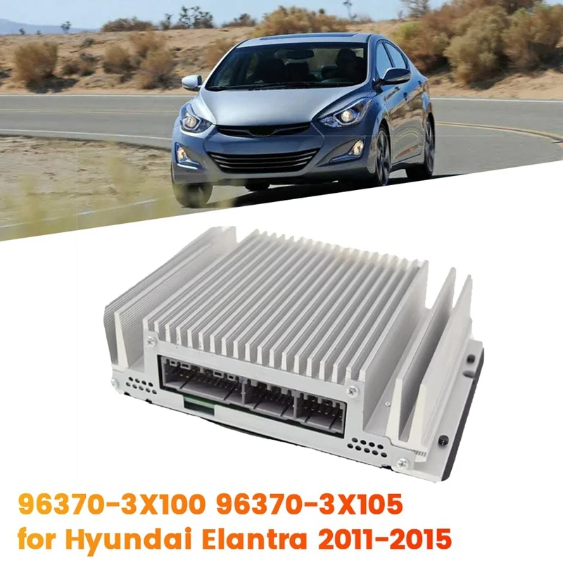 Car Radio Amplifier Unit External Amp Assy 96370-3X100 96370-3X105 For Hyundai Elantra 2011-2015 AMP-400MDA 963703X100
Car Radio Amplifier Unit External Amp Assy 96370-3X100 96370-3X105 For Hyundai Elantra 2011-2015 AMP-400MDA 963703X100