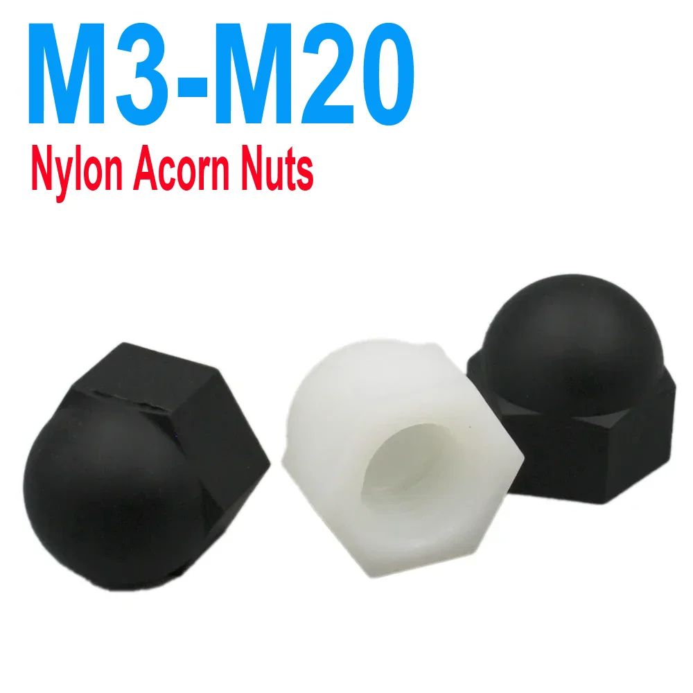 M3 M4 M5 M6 M8 M10 M12 M14 M16 M18 M20 Black/ White Plastic Nylon Acorn Cap Dome Nuts Hexagon Hex Nut for Insulation USE 2-50pcs
M3 M4 M5 M6 M8 M10 M12 M14 M16 M18 M20 Black/ White Plastic Nylon Acorn Cap Dome Nuts Hexagon Hex Nut for Insulation USE 2-50pcs