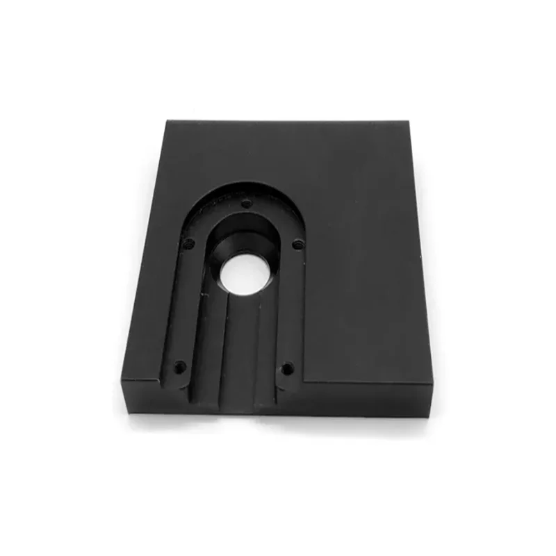 Black anodized aluminum alloy CNC precision machined machine mount accessories Mechanical connection base
Black anodized aluminum alloy CNC precision machined machine mount accessories Mechanical connection base