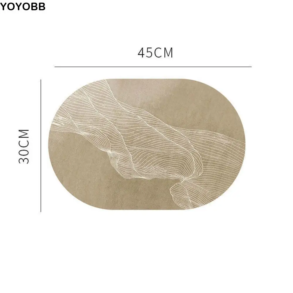 Washable Waterproof Oval PVC Leather Table Mats Heat Insulation Non-Slip Coasters Simple Style Thickening Placemat Cooking Table
Washable Waterproof Oval PVC Leather Table Mats Heat Insulation Non-Slip Coasters Simple Style Thickening Placemat Cooking Table