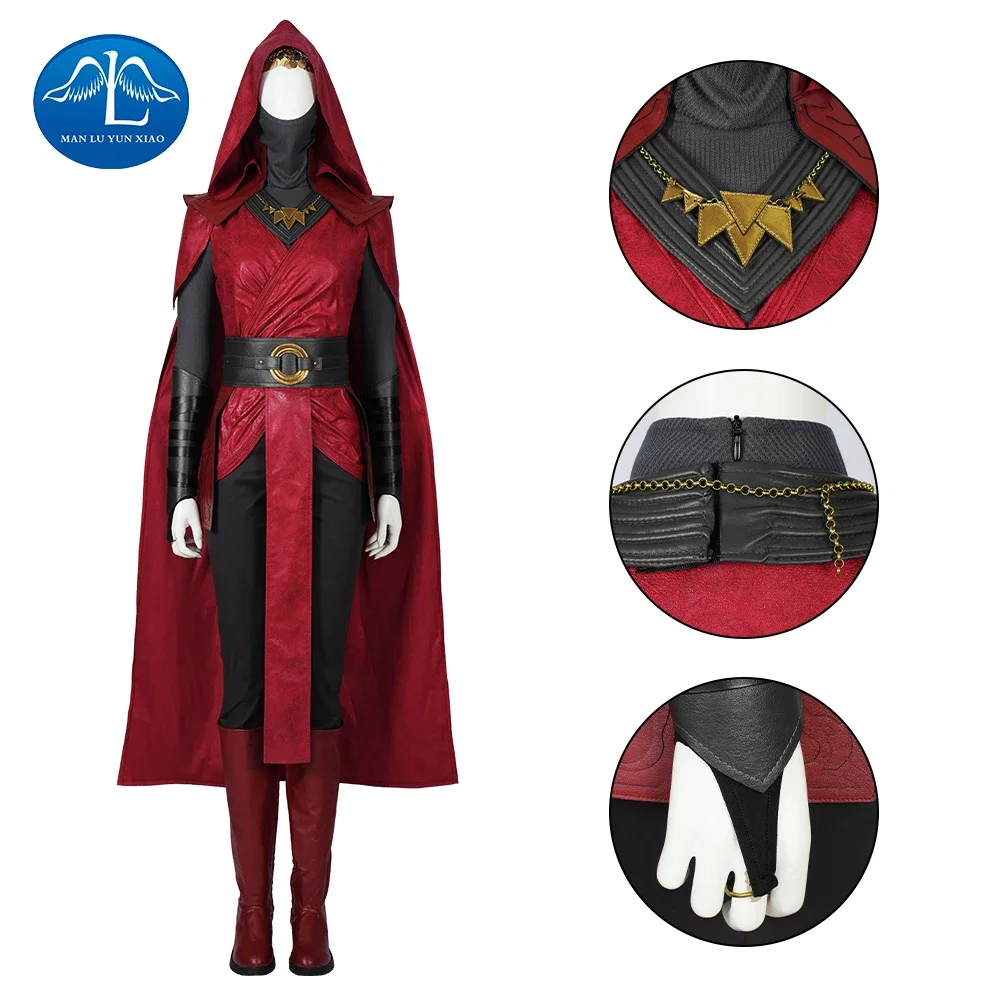MANLUYUNXIAO Nightsister Merrin Costume Cosplay Best Sale Outfit Dark Jedi Witch Full Set For Women
MANLUYUNXIAO Nightsister Merrin Costume Cosplay Best Sale Outfit Dark Jedi Witch Full Set For Women