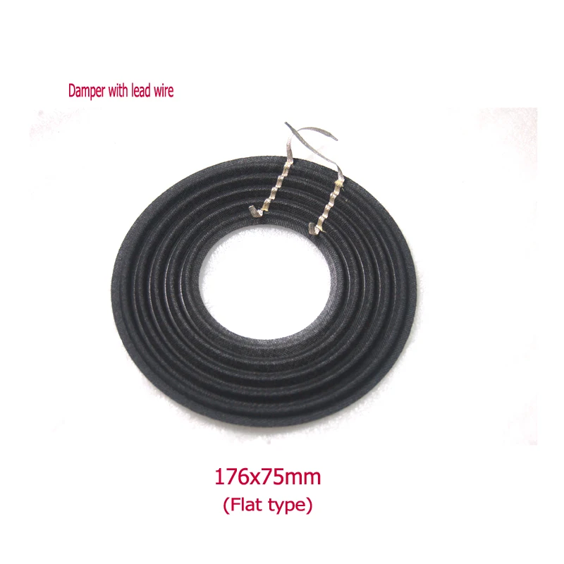 I KEY BUY 3pcs/Lot 176x75 mm with Lead Wire Black Elastic Wave Loudspeaker Subwoofer Woofer Bass Speaker Repair Spider Damper
I KEY BUY 3pcs/Lot 176x75 mm with Lead Wire Black Elastic Wave Loudspeaker Subwoofer Woofer Bass Speaker Repair Spider Damper