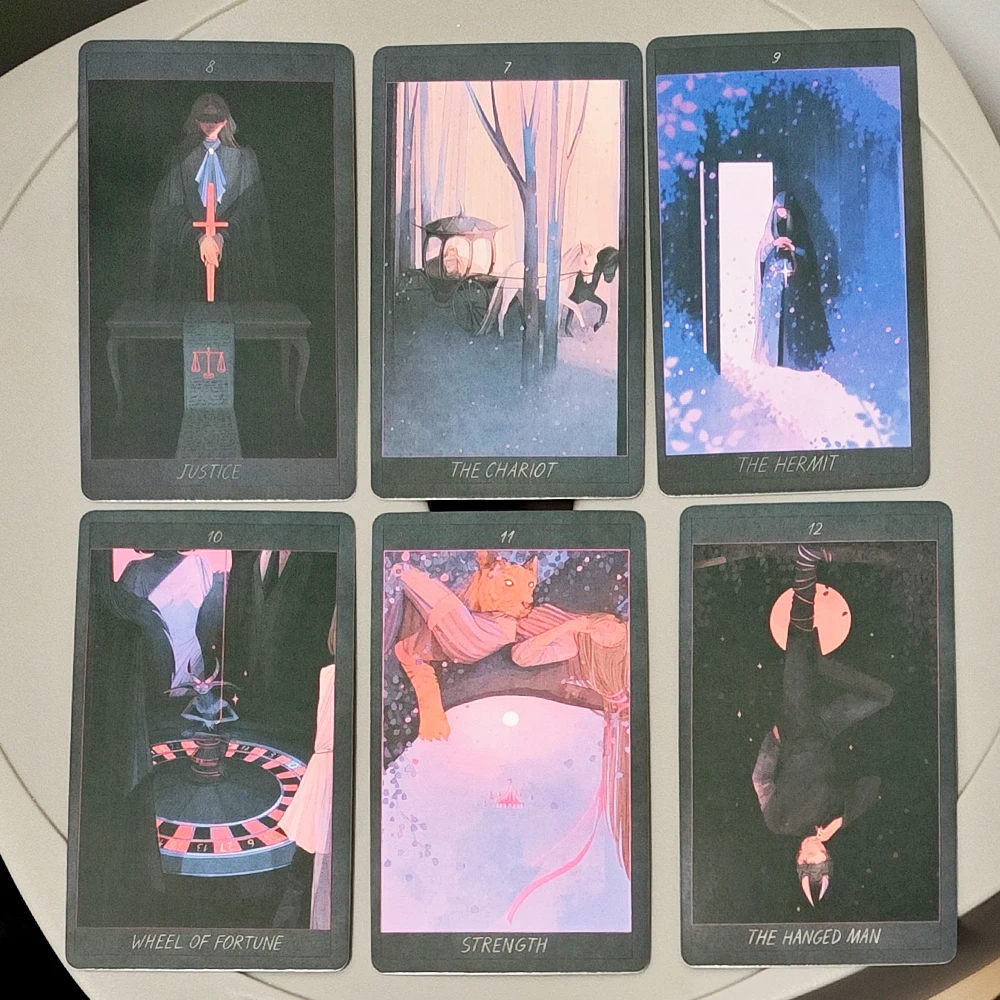 Honey & Lavender Tarot Deck 10.3*6cm Ethereal Fantasy Art 78 Cards Blends A Dreamy Aesthetic with Profound Mystical Symbolism
Honey & Lavender Tarot Deck 10.3*6cm Ethereal Fantasy Art 78 Cards Blends A Dreamy Aesthetic with Profound Mystical Symbolism