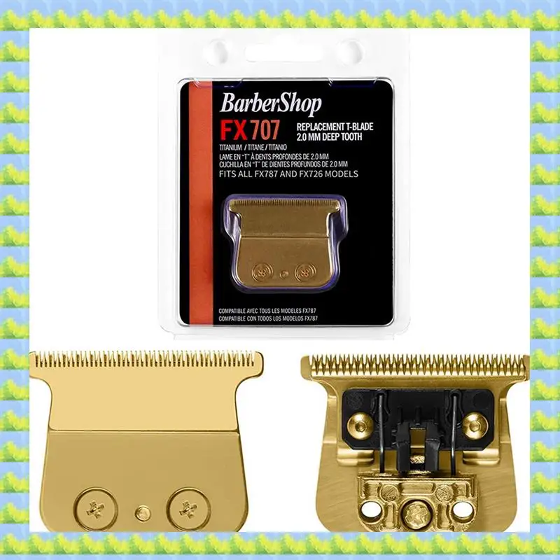 FZFZ 3X Replacement Blades For Babylisspro FX787 & FX726 Trimmers, FX707 Replacement Blades Gold
FZFZ 3X Replacement Blades For Babylisspro FX787 & FX726 Trimmers, FX707 Replacement Blades Gold