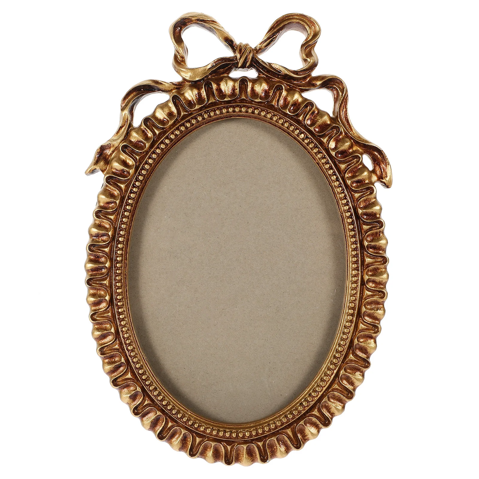 Vintage Resin Oval Picture Frame Embossed Style Tabletop Photo Display Decorative Frame for Living Room Desk Use 
Vintage Resin Oval Picture Frame Embossed Style Tabletop Photo Display Decorative Frame for Living Room Desk Use