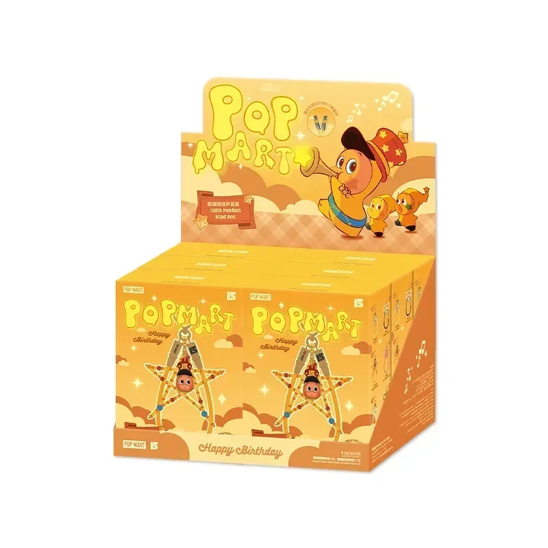 POPMART Celebrating The Moment POP MART 15TH ANNIVERSARY Series Data Cable Pendant Trendy Blind Box Toys Mystery Action Figure
POPMART Celebrating The Moment POP MART 15TH ANNIVERSARY Series Data Cable Pendant Trendy Blind Box Toys Mystery Action Figure