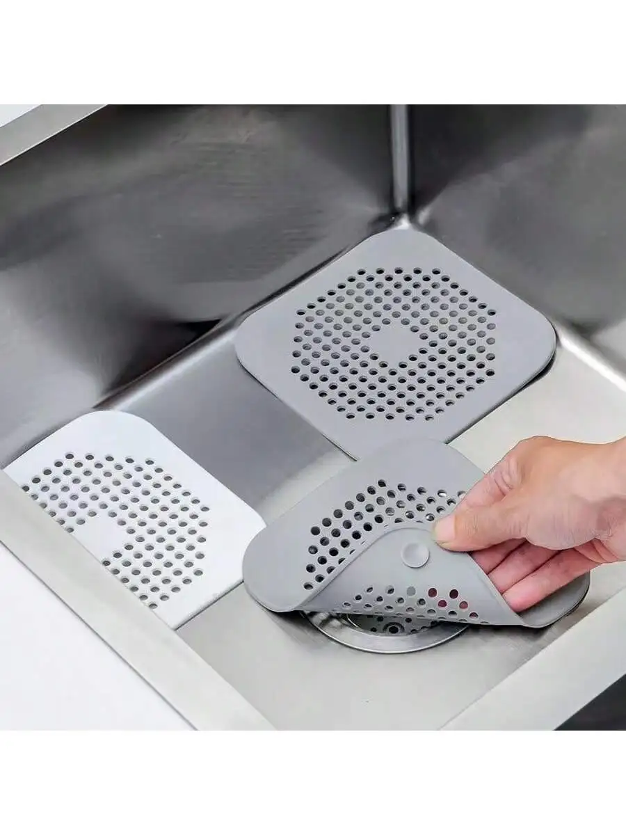 1pcs/oldable Silicone Sink Filter, Anti-Clog Drain Strainer, Kitchen & Bathroom Hair Catcher
1pcs/oldable Silicone Sink Filter, Anti-Clog Drain Strainer, Kitchen & Bathroom Hair Catcher