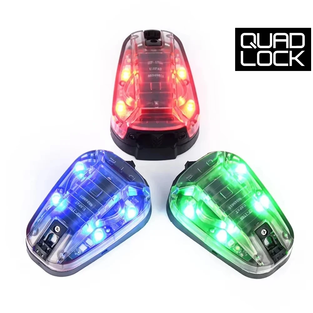 QUAD LOCK Helmet Light Strobe Outdoor Hiking Hunting Survival Safety Signal Flash LAMP Waterproof Tactical Helmet Ladybird Light
QUAD LOCK Helmet Light Strobe Outdoor Hiking Hunting Survival Safety Signal Flash LAMP Waterproof Tactical Helmet Ladybird Light
